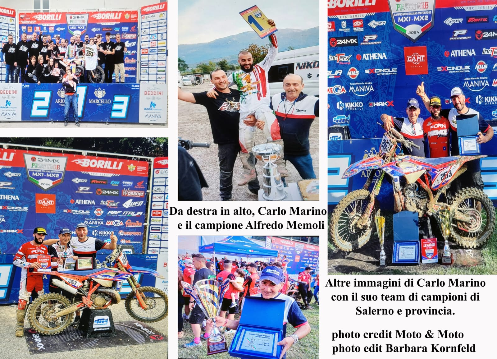 Primato storico campano ad Alfredo Memoli – Campione d’Italia Fast Prestige motocross su Beta 300 2 T