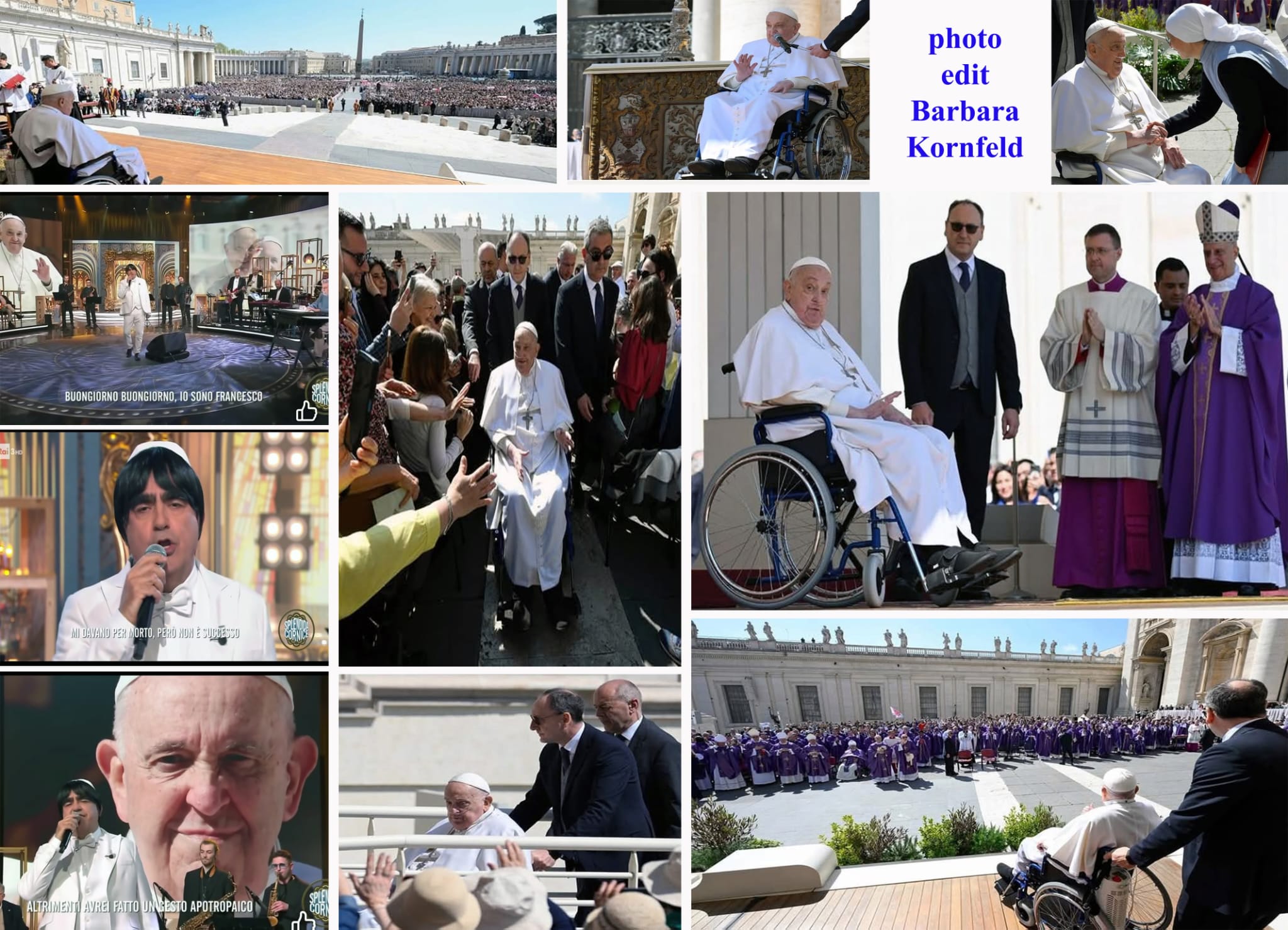 Bergoglio dona Speranza al Giubileo degli Ammalati a sorpresa in Piazza San Pietro