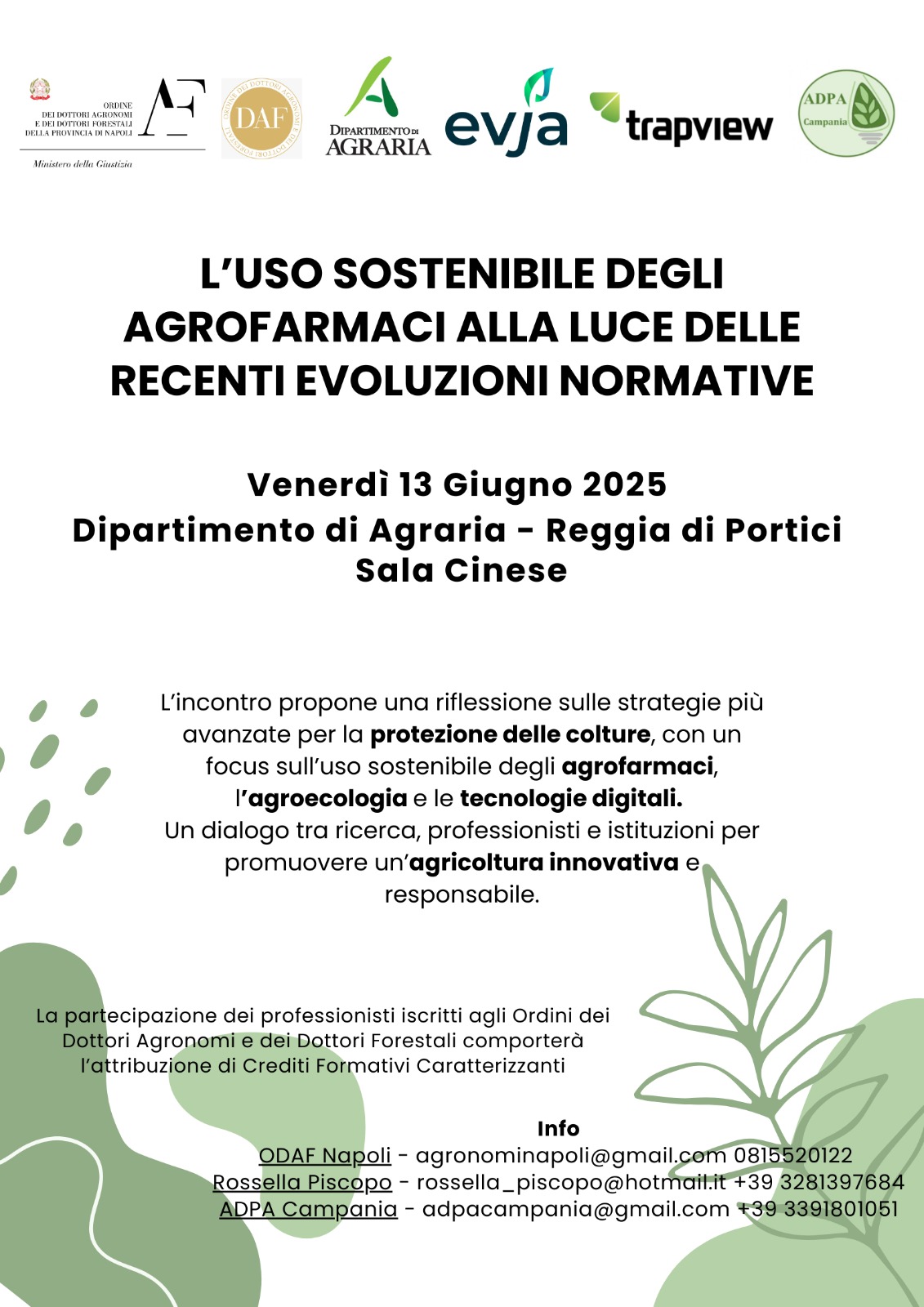 "The sustainable use of agropamacious in the light of recent regulatory evolutions"